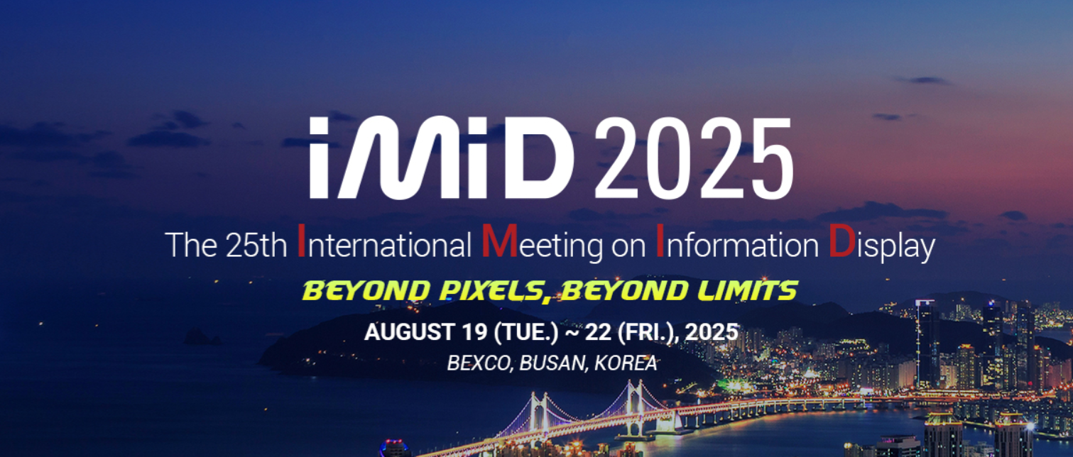 IMID 2025: The 25th International Meeting on Information Display